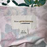 Pilcro x The Letterpress by Anthropologie Floral Denim Moto Jacket Red Photo 7