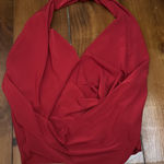 Windsor Red  Halter Top Photo 0