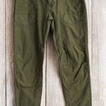 Pilcro Anthropologie  Army Green  The Wanderer ‎ Size 26 Low Rise Pants Photo 0