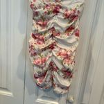 Finesse Benny White Floral‎ Mini Dress Size Small Pink Photo 5