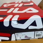 FILA New Women’s Tarp 1911 Tie Dye Pastel Lavender High top Hi-top Shoes Size 8 Photo 3