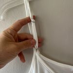 AIMAGE Sz XL White Pullover Swim Cover Up Short Dress Spaghetti Strap Photo 2