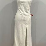 Mac Duggal 26665 Bow One Shoulder Evening Gown White 2 NWOT Photo 0