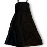 Japna Black midi dress with adjustable straps. Size XS. Photo 0