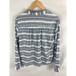 Hollister NWT Co Striped V Neck Hi Low Top Size Medium Photo 5