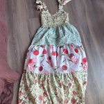 Nanette Lepore NWT  smocked top maxi patchwork floral dress Photo 3