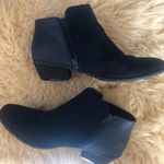 G.H. Bass &Co. Gh Bass Fall Boots Navy Suade & Snake Print Boots Photo 0