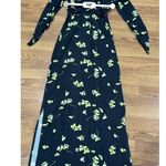 Cara Cara black bodice Viscose off the shoulder Mirana Maxi Sun Dress sz L Size L Photo 5