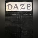 NWT The Girls Next Door Midi Skirt by Daze in Last Night Black Denim size 26 Photo 1
