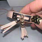 Set of Two Blush Color Leather Bracelets Pink Photo 9