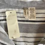 Striped Collared Short Dress Multi Size L Photo 7