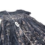 Torrid  Black Lace Illusion Neck Skater Dress Size 1X PLUS Photo 9