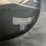 Level 99 Sz XS Forever Black Sleeveless Faux Leather Sheath Dress Back Zipper Photo 5