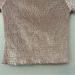 Urban Outfitters ⭐️ Light Before Dark mauve velvet smocked crop top size small Photo 8