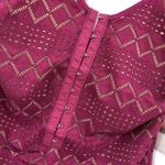 Free People Magenta Thank You Never Bodysuit XS New Photo 5