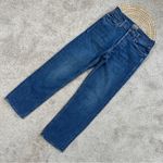 Mother Women’s The Tomcat Jeans High Rise Straight Leg in Three Little Ships 27 Blue Photo 2