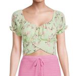 Madden Girl MADDEN NYC Women's Peasant Tie Top Photo 0