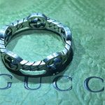 Gucci  Interlocking G Ring Silver 925 Semi Shiny Photo 2