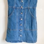 Abercrombie & Fitch  Blue Denim Button Front Mini Dress XS Photo 3