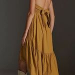 Anthropologie  Maeve High-Low
Strapless Bow Tie Midi Dress Size L MSRP $160.00 Photo 0