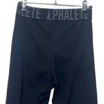 Alphalete  Black Logo Waistband High Rise Cross Cut Out Leggings Womens Size S Photo 5