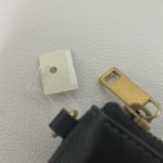 Fossil  Black Leather Clutch. Without strap NWT Photo 8