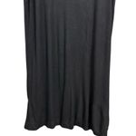 Heather Women's Size M Black Long Maxi Stretch Knit Pull Photo 2