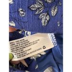 Xhilaration Blue floral romper Photo 3