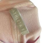 Athleta  Samsara Side Tie Sweatshirt Pink Long Sleeve Women's Size Extra Small Photo 9