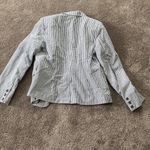Willi Smith  Striped Blazer & Skirt Set SIZE 12 Photo 2