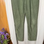 Reformation  Cynthia High Rise Button Fly Straight Corduroy Pants in Moss Size 28 Photo 8