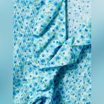 Doen Henri Ruffle Top Blue Daisy Fields Print Organic Cotton XLarge NEW‎ Size XL Photo 5