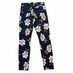 7 For All Mankind  Floral Skinny Pants Photo 1