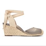 Vionic  Aruba Maris Espadrille Wedges Size 7.5 Metallic Photo 1