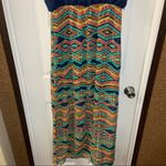 My Michelle  Multicolor Sleeveless Aline Maxi Dress size Large Photo 6