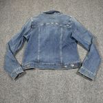 Kut From The Kloth NWT  Helena Jean Jacket Women's Size L Blue Photo 5