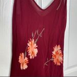Reformation Santiago Red Floral Mini Dress Photo 4