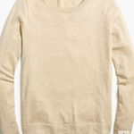 J.Crew  Tan Cotton Teddie Sweater Medium Photo 1