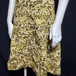 Cotton Yellow & Green Skirt (4) Yellow Photo 0