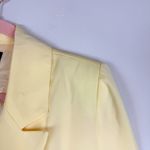 VICI  Glow Getter Double Breasted Blazer Lemon Yellow Oversized Size Medium Photo 9
