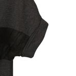 ALLSAINTS Diego Tee Dress Size Small Suede Knit Pockets Short Sleeve Grey Gray Photo 2