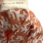 Matta Sabina Greece Midi Dress Rust Printed Short Sleeves Cotton Womens Sz XS Orange Photo 8