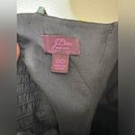 J.Crew  Ruffle‎ Dress Liberty London Pavilion Black Floral Print Size 00 Small CP Photo 3