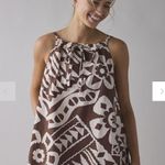 BDG Eva Tie-Front Ruched Strap Trapeze Mini Dress Photo 0