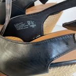 American Eagle Espadrille Platform Shoes Women’s Black Wedge Sandals Size 9 Photo 6