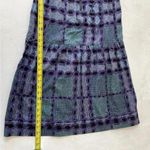 Burberry  COTTON SILK PRINT DRESS SAPPHIRE BLUE SIZE 8 Photo 5