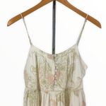 Urban Outfitters Cream Paisley Frocked Summery Mini Dress size Medium NWT Photo 4