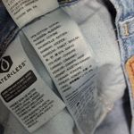 Levi's  High Waisted Straight Jeans Light Wash Blue Cotton Hemp Relaxed Fit Baggy Photo 5