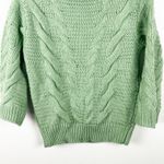 Princess Polly  Green Chunky Knit Sweater, Size XS/S Photo 6