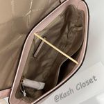 Michael Kors MK Jet Set Medium Logo Convertible Crossbody & Clutch Bag - DK PowderBlush Photo 3